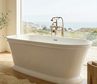 Anson Freestanding Tub: As Seen in Interior Design Magazine