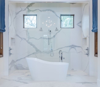 A Tranquil Florida Bath Retreat by Aubuchon Homes