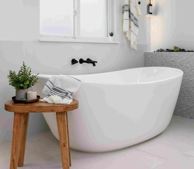 A Spacious, Spa-Like Bath Redesign by Kitchen Places