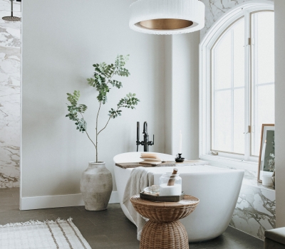 J. Reiko Design + Co. Infuses Primary Bath with Mediterranean-Inspired ‘Quiet Luxury’