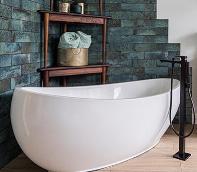 Primary Bath as Private Retreat by Alaric Designs