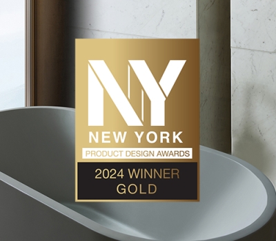 Hydro Systems’ Lido Bathtub Wins NY Product Design Gold Award